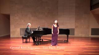 Standchen by Richard Strauss - Crystal Kim Soprano / 슈트라우스 '세레나데' - 소프라노 김수정