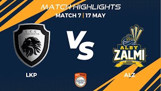 Match 7 - LKP vs ALZ | Highlights | FanCode ECS Stockholm, Sweden Day 2 | ECS22.199