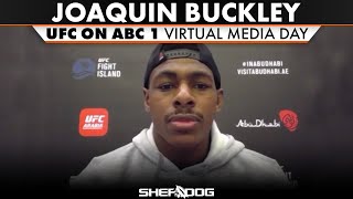 JOAQUIN BUCKLEY | UFC on ABC 1 interview (virtual media day)