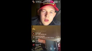 Ian Moore vs Ginty Instagram Live Beef (Full Video)