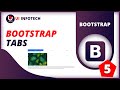 How to create a Dynamic Tabs in Bootstrap 5 using Nav-pills  | Bootstrap5 Crash Course  UI Infotech