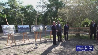 Community leaders, families gather for start of Sunnyside Cemetery's expansion