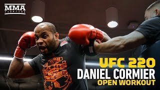 UFC 220: Daniel Cormier Open Workout - MMA Fighting