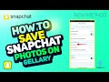 How to Save Snapchat Photos on Your Gallery 2024 [New Method]