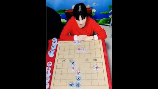 #抖音创作者大会话题 #中国象棋   挑战王婆  来者不拒  金钩钓鱼