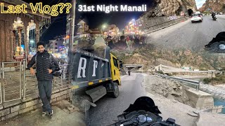 Manali Mai Last Vlog (2024) ||Sunder Nagar Manali Roadtrip||