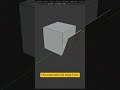 Split Faces and vertices in Blender #tutorial #tips #blender #3d #b3d #learning