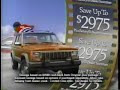 1992 jeep cherokee u0026 wrangler commercial