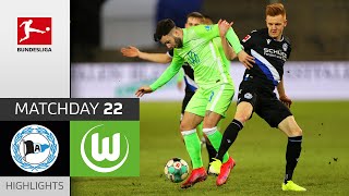 Arminia Bielefeld - VfL Wolfsburg | 0-3 | Highlights | Matchday 22 – Bundesliga 2020/21