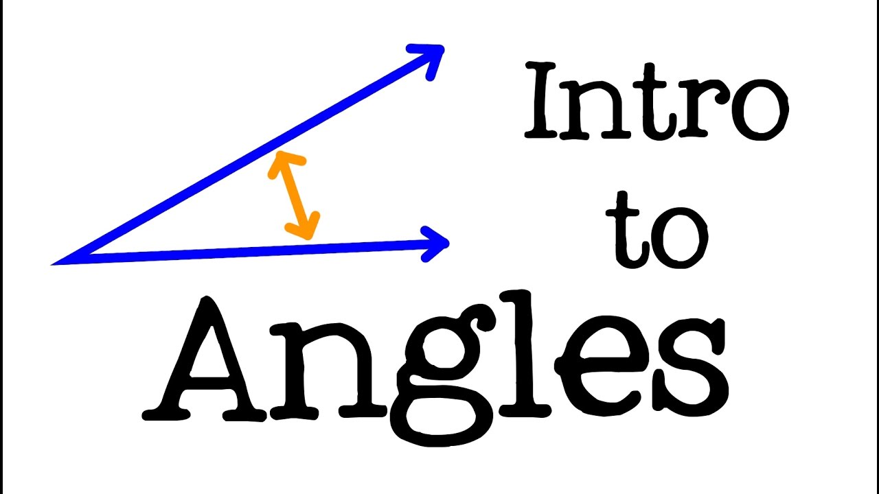 Intro To Angles For Kids: Understanding Angles For Children ...