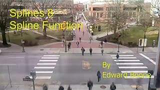 Splines 8 - Spline Function