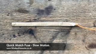 Quick Match Fuse - www.WirelessFireworks.co.uk