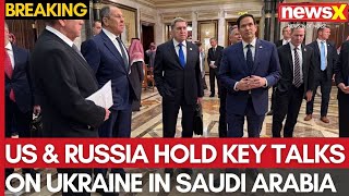 Russia-Ukraine War: US \u0026 Russia Diplomats Meet in Saudi Arabia for Key Talks | NewsX