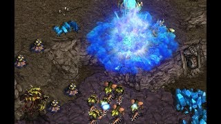 Jaedong (Z) v Rain (P) on Central Plains - StarCraft  - Brood War REMASTERED