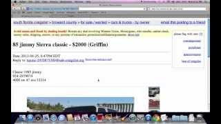 Craigslist Used Cars For Sale by Owner - Searching Vehicles Under $1500