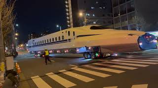 JR東海　N700SJ39編成の陸送動画