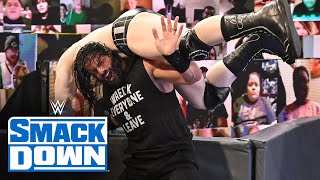 Roman Reigns & Jey Uso vs. Sheamus & King Corbin – Samoan Street Fight: SmackDown, Sept. 18, 2020