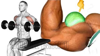 5 BEST BICEPS ( LONG HEAD ) WITH DUMBBELLS ONLY AT HOME