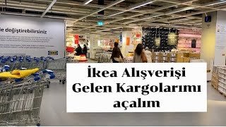 İKEA ALIŞVERİŞİ - GELEN KARGOLARIMI AÇALIM - CİLT BAKIMI KARGOLARIM - GRATİS - Sessiz vlog