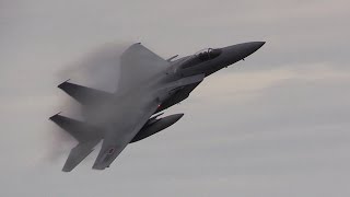 ベイパー出まくり!!! ゴールデンイーグルの機動飛行 百里基地航空祭