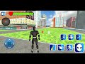 Black spider super hero (play to game)