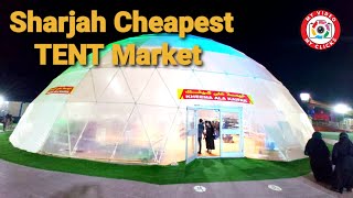 Sharjah Cheapest Market || Tent Market | Sharjah Beach Market || Kheema Ala Khaifak | Al Heera Beach