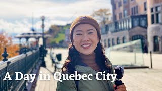 A Day in Quebec City | Old Quebec 2020 Fall