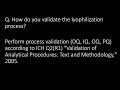 lyophilization process in pharmaceutical industry l 21 interview question and answers