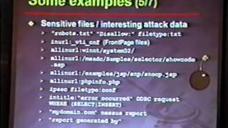 Black Hat USA 2004 - Google Attacks