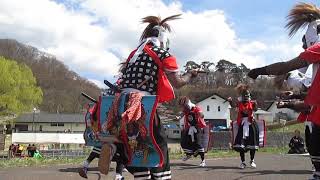 北藤根鬼剣舞　八人加護　北上展勝地さくらまつり　2019