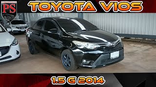 แอดมินโรสรีวิว Toyota Vios 1 5 G 2014