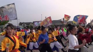 総踊り・ちばよさこい島＠2014　千葉合同お披露目会