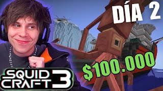 DIA 2 | RUBIUS en SQUID CRAFT 3 | MEJORES MOMENTOS