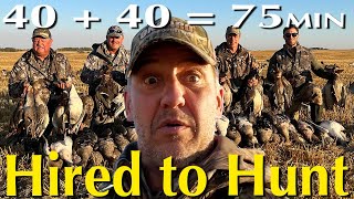 Alberta Duck and Goose Hunting: Hired to Hunt Specs, Canadas, Ducks and DiveBombs @divebombsquad