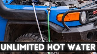 Unlimited Hot water for your 4x4 | On Demand Hot Water