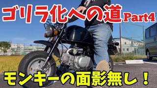 【モンキー】ゴリラ化への道…ようやくゴリラ化完成！【4mini】