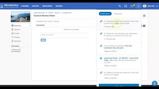 View Teacher Comments on Schoology Submissions -Student View