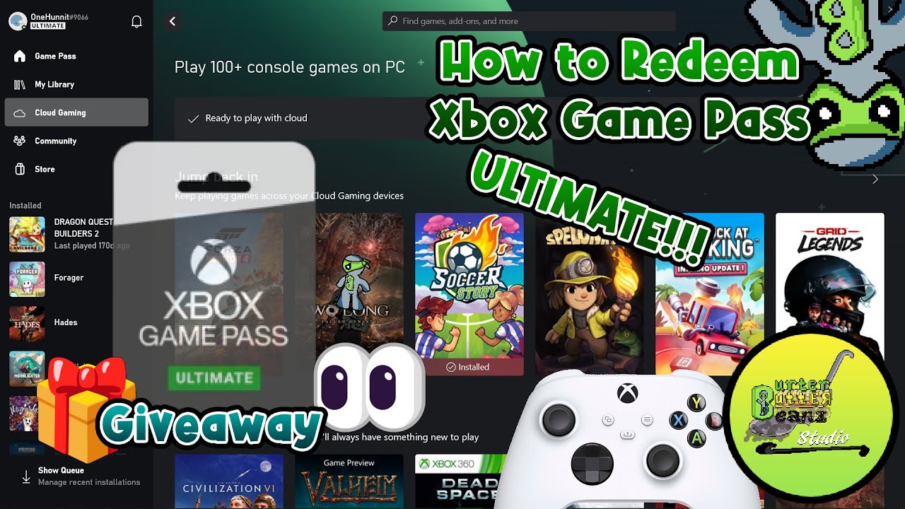 How To REDEEM Xbox Game Pass Ultimate On PC (free Gift)👀 - YouTube