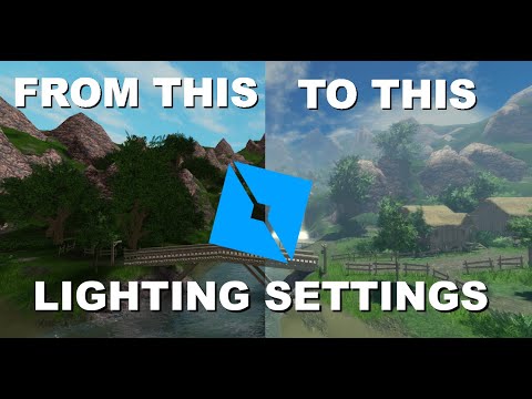 Realistic Lighting Settings ROBLOX STUDIO (Tutorial)