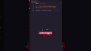 Shorten URLs in 44 Seconds: A Python Tutorial #pythontutorial #shorts