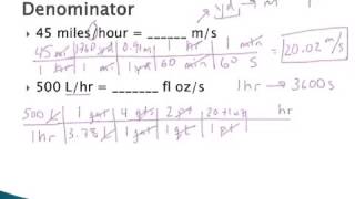 complex conversions