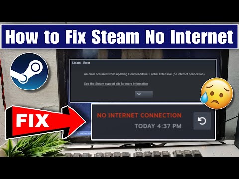 Как исправить отсутствие подключения к Интернету в Steam сегодня Исправить отсутствие подключения к Интернету в Steam Скачать