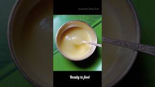 6 to 12 month Baby Food || Starting Stage Food  || Apple Puree || Healthy Baby Food || SBF Channel