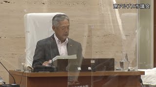 【南アルプス市議会】令和3年 第3回定例会 委員長報告