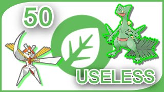 50 Useless Grass Type Stats
