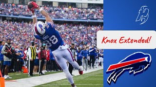 Knox Extension - Beane Inks Big Money for Buffalo's Top TE