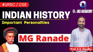 All you need to Know about Mahadev Govind Ranade for UPSC Exam | MG Ranade Biography