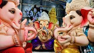 Rahul kalakar Ganesh 2023 | After Coloring Rahul Kalakar Ganesh idols 2023 | Nagole Ganesh 2023