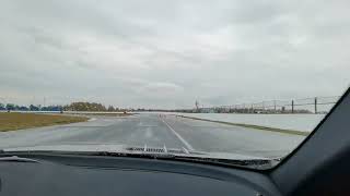 Mercedes-Benz SLK 55 AMG MosAutoSlalom ADM Raceway Wet Track 14.10.2023