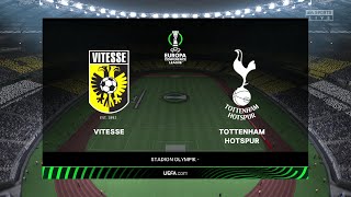⚽ Vitesse vs Tottenham Hotspur ⚽ | UEFA Europa Conference League (21/10/2021) | Fifa 22